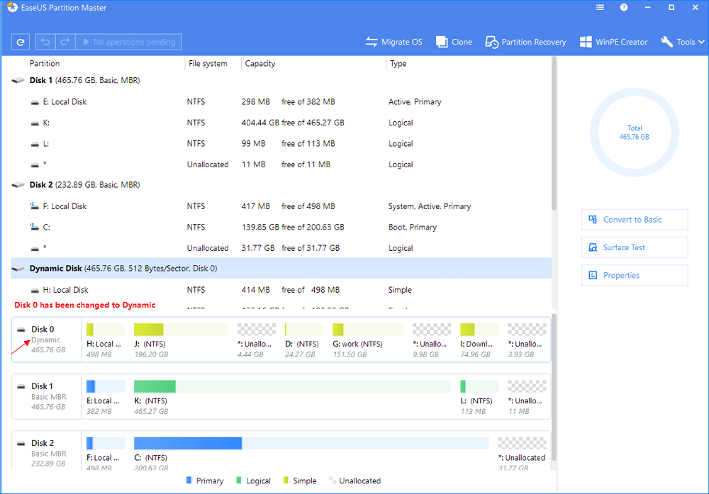 [Guide] How to Merge Disk 0 and Disk 1 in Windows 10 - EaseUS