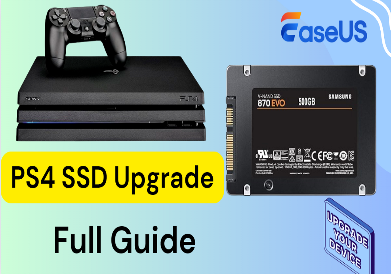 Perform PS4 SSD Upgrade [2024 How-to Guide]