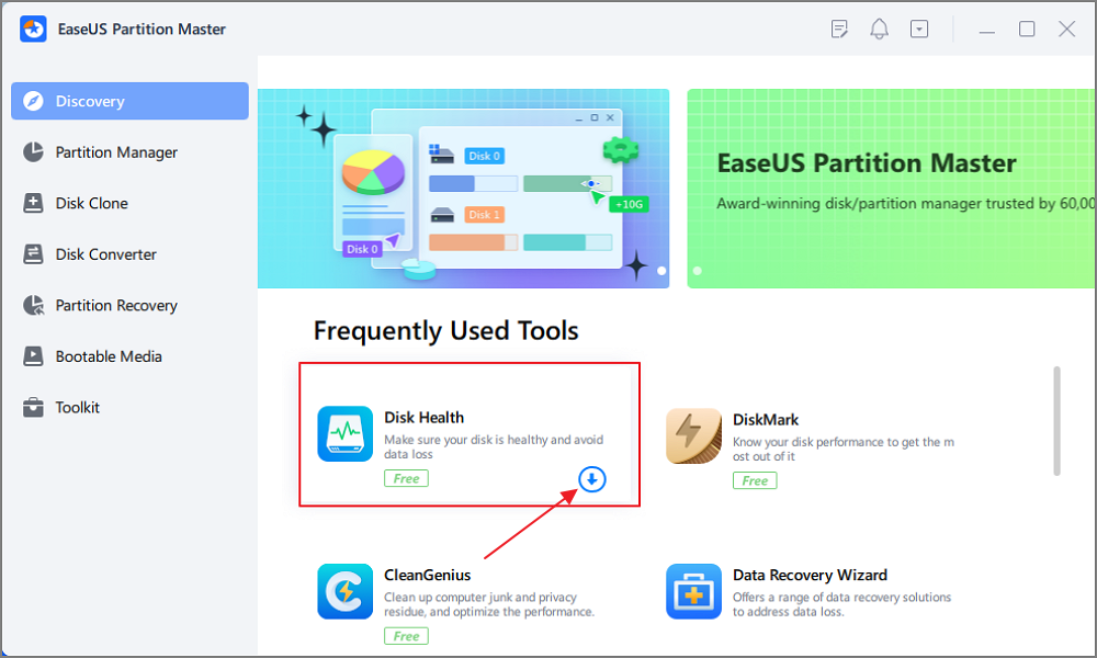 windows 10 checking disk health