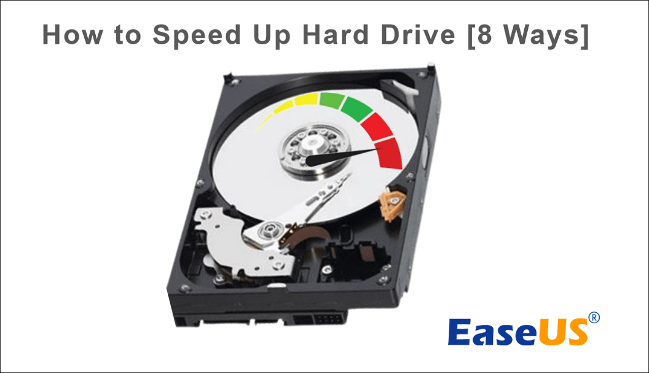 Speed up hard drive