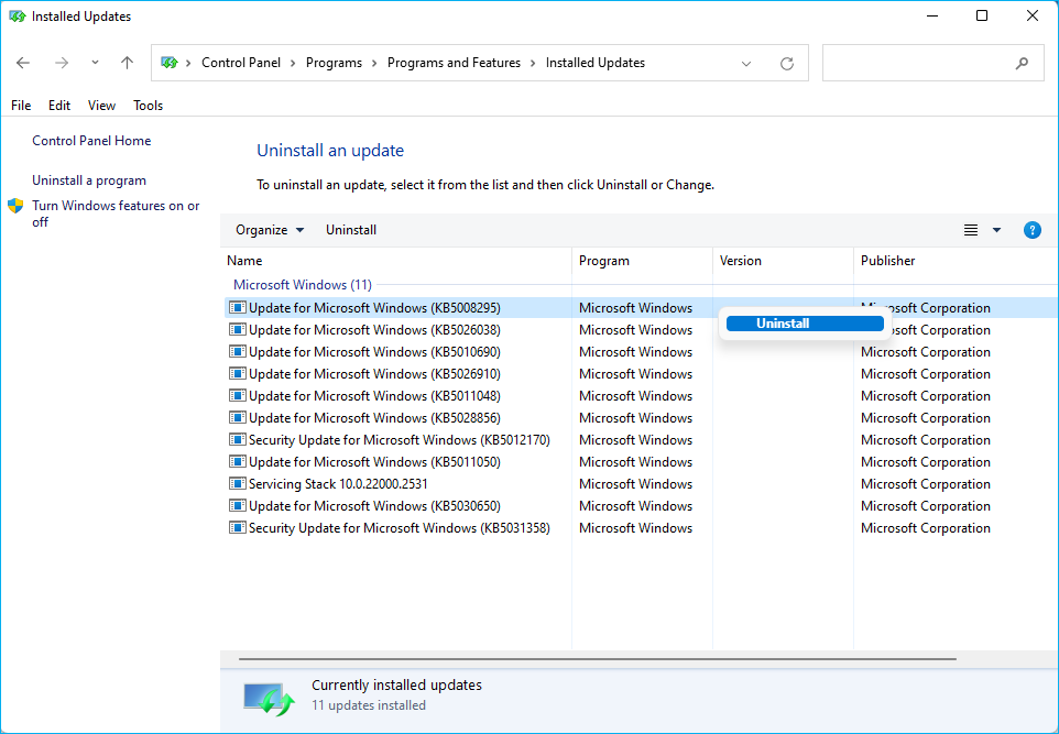 uninstall-recent-windows-update