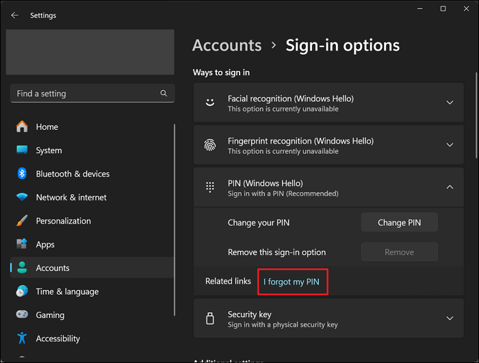 Windows Hello PIN This Option Is Currently Unavailable [Fixed]