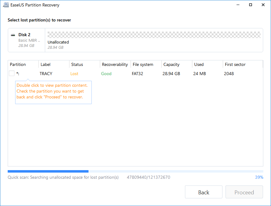 recover lost partition linux