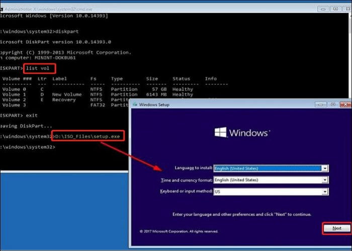 How To Install Windows 10 From Command Prompt🔥