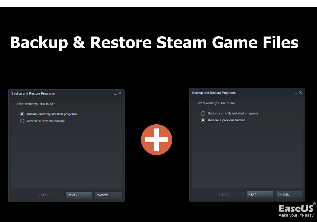 Quick Fixes] How to Solve Steam Backup Not Working Problem - EaseUS