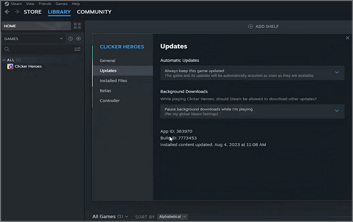 check-the-game-updates