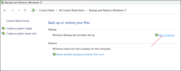 open backup and restore