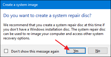 create a system image