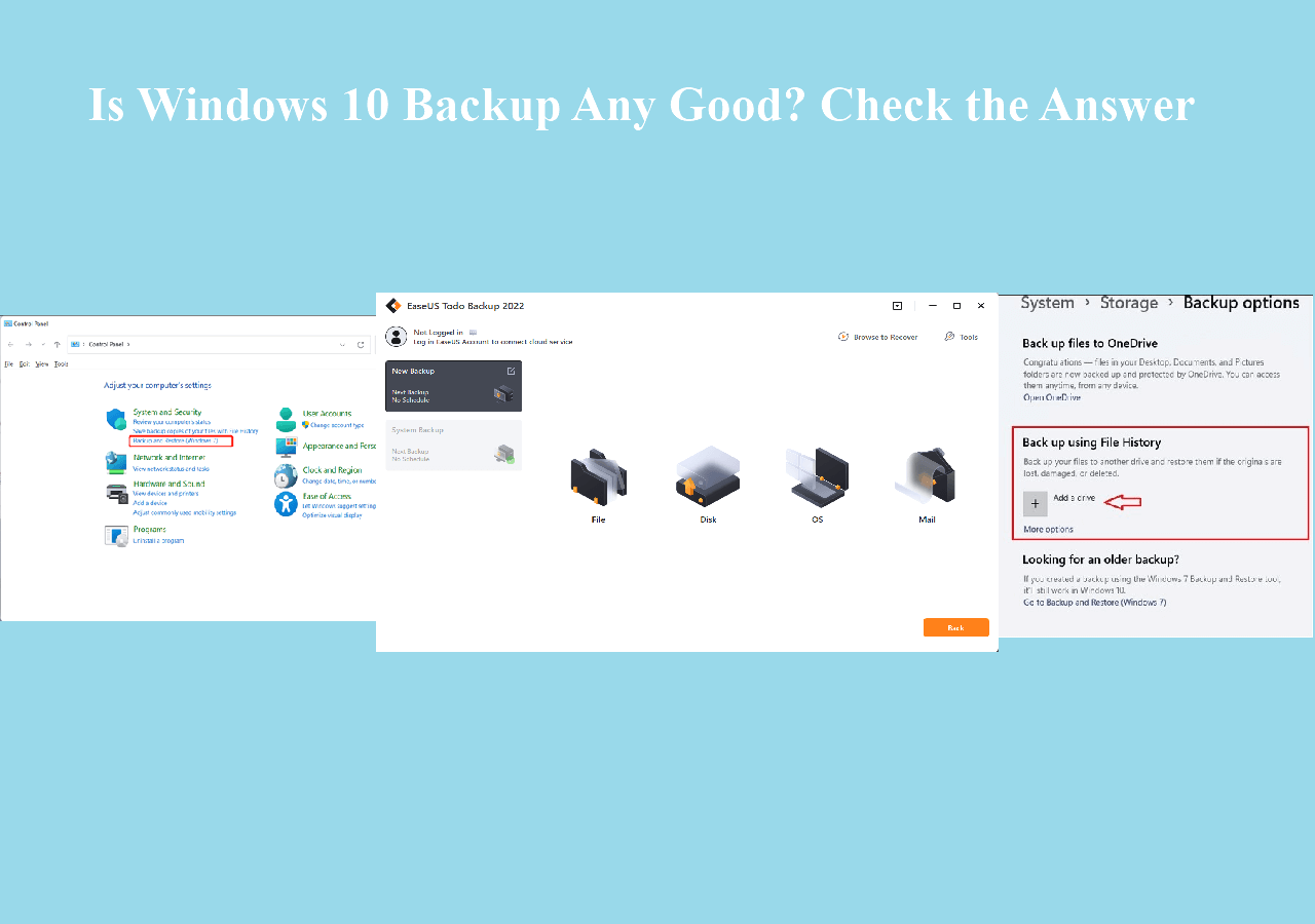 Is Windows backup good enough?