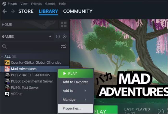 open-game-properties