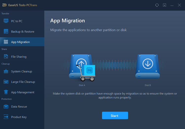 app migration
