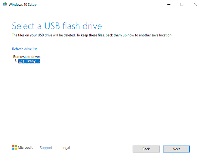 Create USB installation media