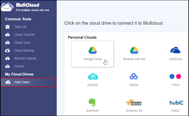 MultCloud  Best Free Multiple Cloud Storage Manager