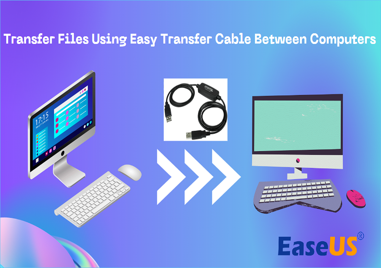 How to Transfer Files Using Easy Transfer Cable Between Computers