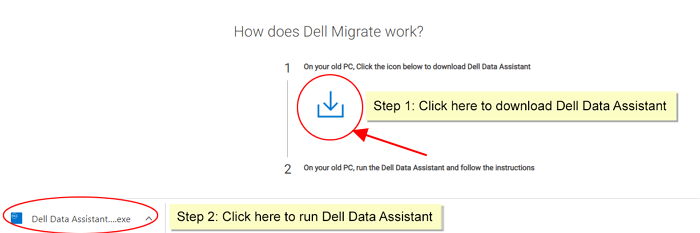 Pobierz i zainstaluj Dell migruj na starym komputerze