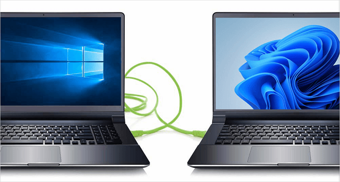 how to connect two laptops with lan cable