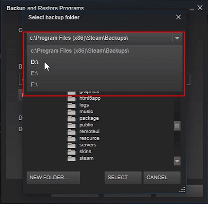 Steam Guide How To Transfer Steam Games From Pc To Pc Easeus