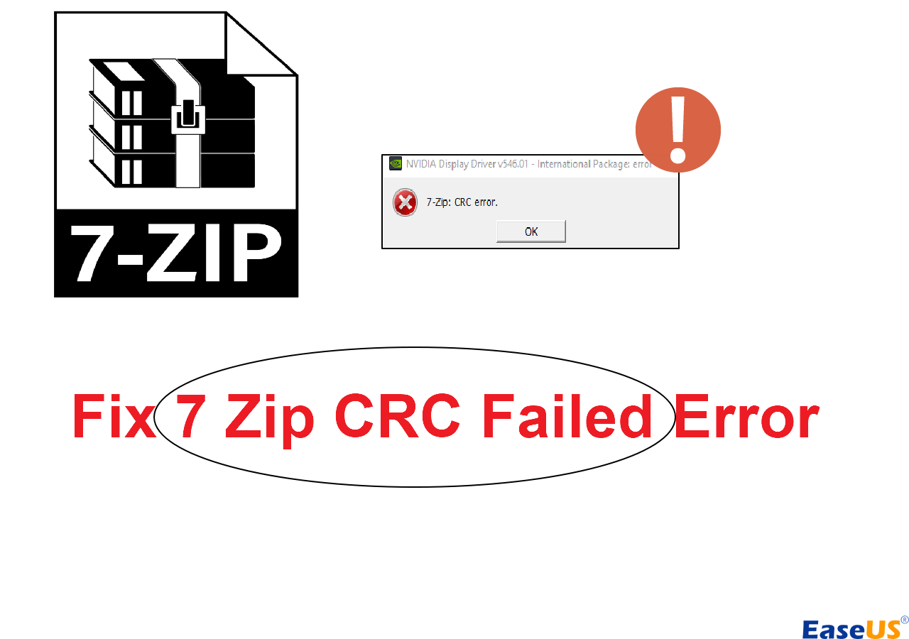 Solve 7 Zip CRC Failed Error [100% Working]