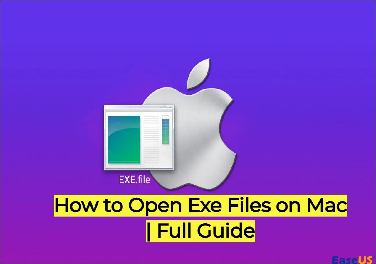 How to Open Exe File on Mac | 4 Tips