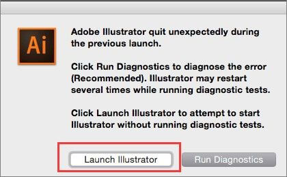 select run diagnostics