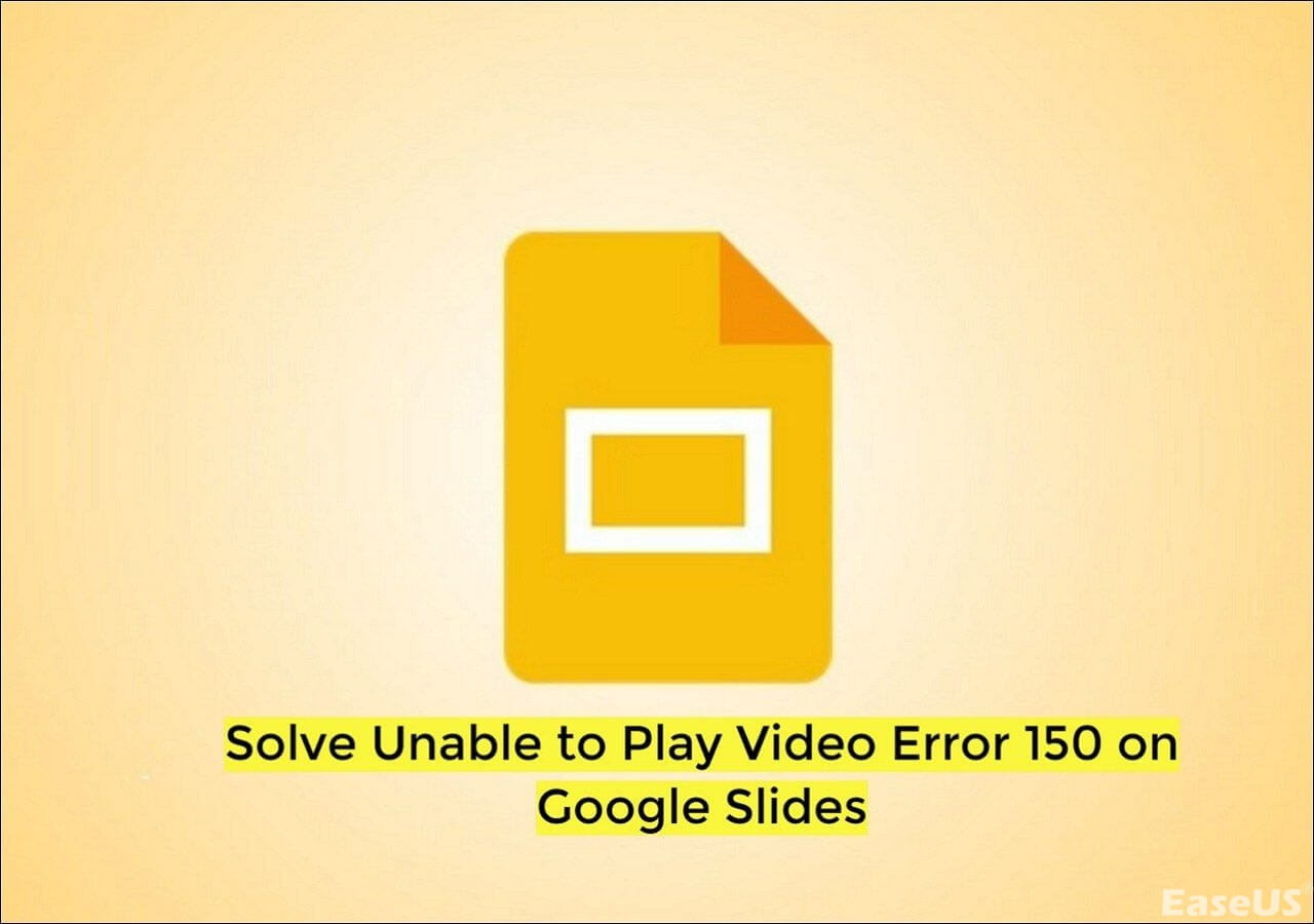 google presentation error 150