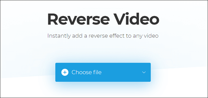 make a boomerang clideo reverse