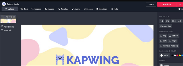 Online free mp4 editor - Kapwing