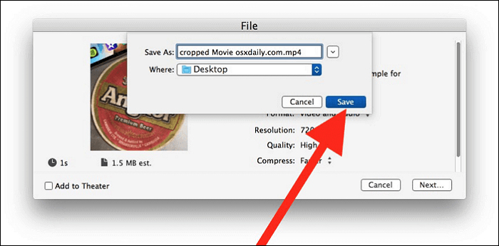 make a boomerang save as mac