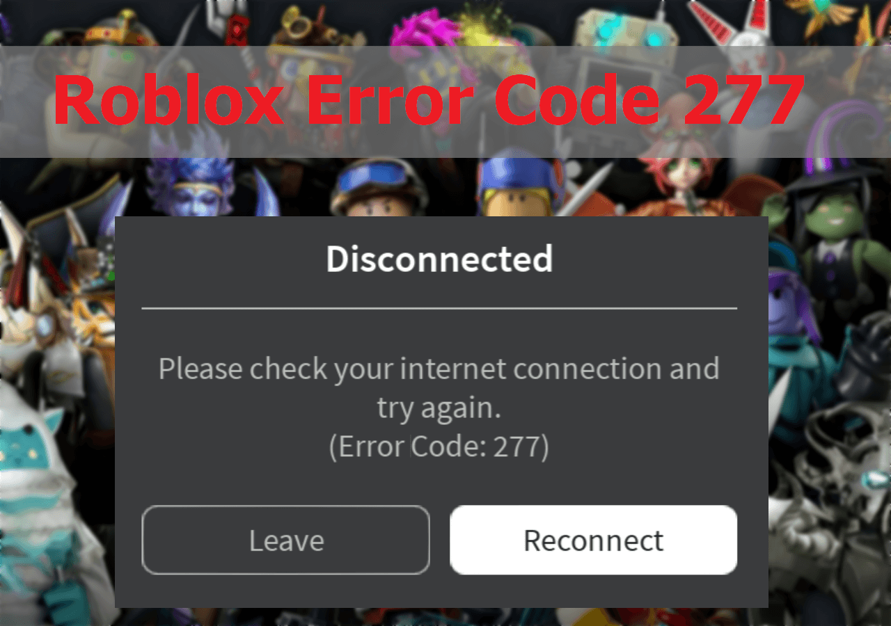 Fix Roblox Error Code 277 Now [Roblox Disconnection Fixes]