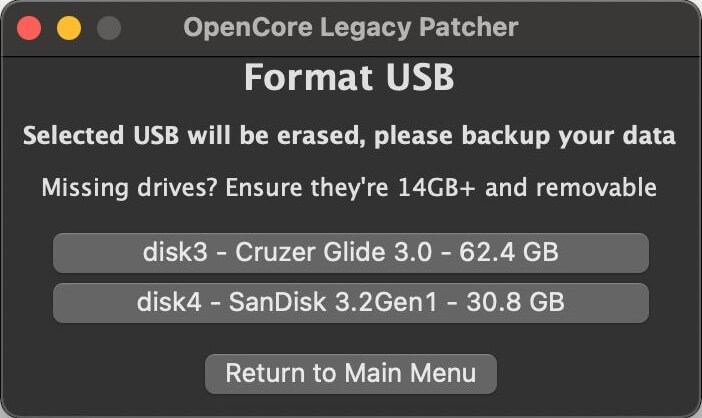 Download OpenCore Legacy Patcher [macOS Sonoma/Ventura]