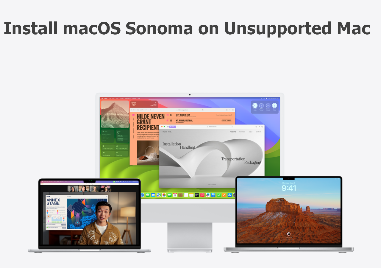 How to Install Sonoma on Unsupported Mac [Video Tutorial]