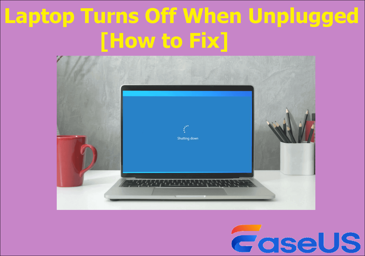 (Solved!) Laptop Turns Off When Unplugged