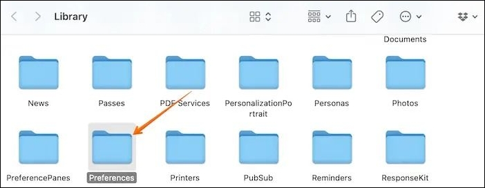 Open Preferences Folder