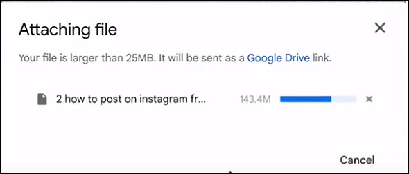 How to Send Files Larger Than 25MB via Gmail