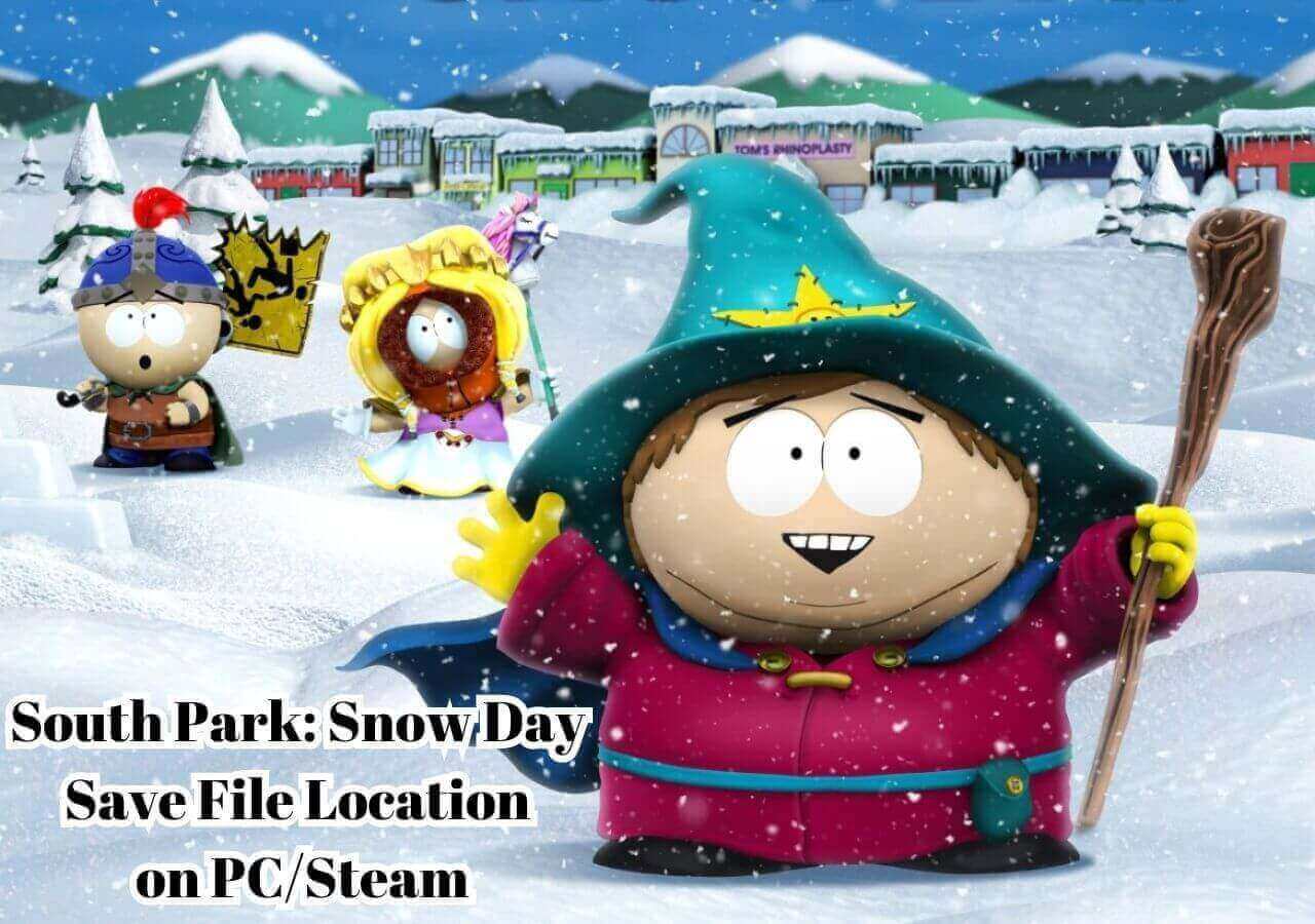 South Park: Snow Day Save File Location on PC