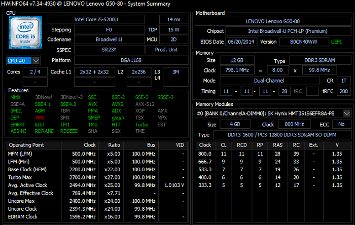 find the motherboard information using HWiNFO