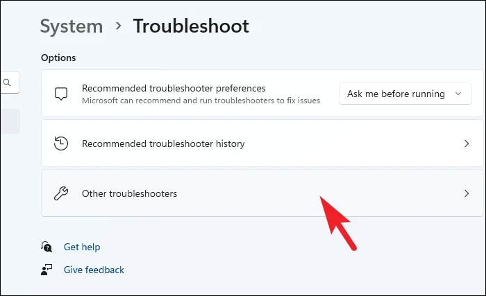 troubleshoot