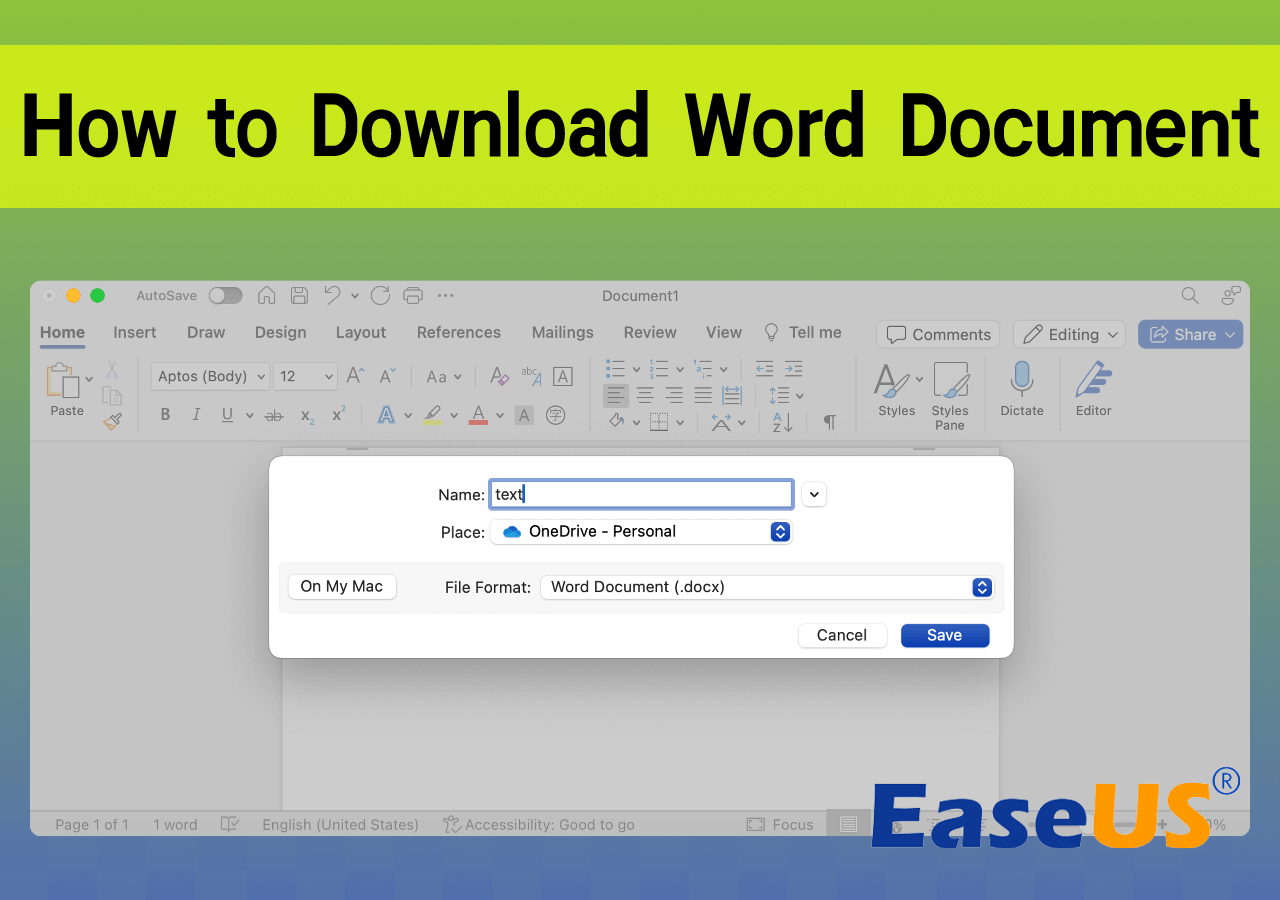 How To Download Word Document From Google Docs