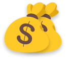 Large Cash reward icon